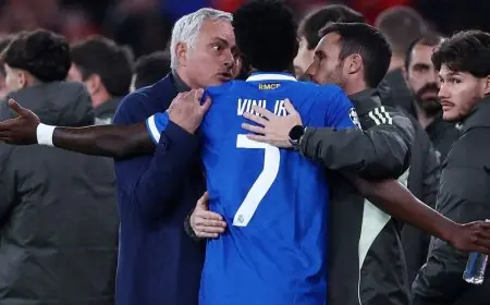 عاصفة فينيسيوس تتصدر المشهد إيقاف بريستياني وهروب مورينيو يثيران الجدل