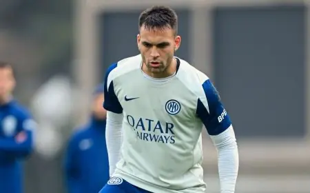 إصابة لاوتارو مارتينيز تصعق إنتر ميلان في اللحظات الحاسمة للفريق