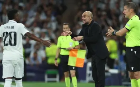 بيب جوارديولا يدعم فينيسيوس ويؤكد أن العنصرية منتشرة والحل في رفع رواتب المعلمين