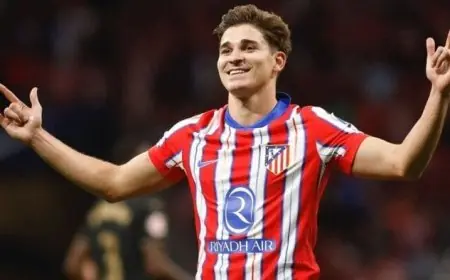 أتلتيكو مدريد يطالب برشلونة بمبلغ خيالي لبيع ألفاريز في الصيف المقبل