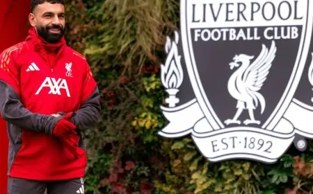 محمد صلاح يستعد لصنع التاريخ في مواجهة ليفربول ضد نوتنغهام لتحطيم رقم جيرارد