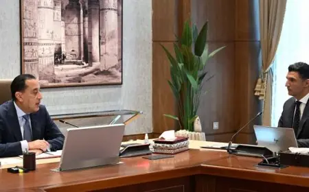 رئيس الوزراء يناقش رؤية وزارة الصناعة المستقبلية مع وزيرها في اجتماع هام