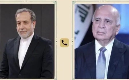 وزير خارجية العراق وإيران يستعرضان آخر تطورات المفاوضات الثنائية وآفاق التعاون المستقبلية