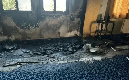 مستوطنون يمارسون الاعتداءات على مسجد ويكتبون شعارات عنصرية غرب نابلس