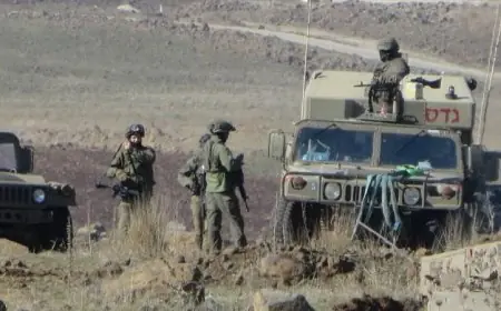 قوة الاحتلال الإسرائيلي تتوغل في بلدة جباتا الخشب بريف القنيطرة الشمالي بحسب سانا