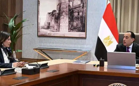 رئيس الوزراء ووزيرة الإسكان يناقشان التطورات في مجموعة المشروعات الحيوية