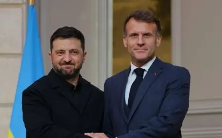 ماكرون يشيد بالدعم الفرنسي والأوروبي الثابت لأوكرانيا
