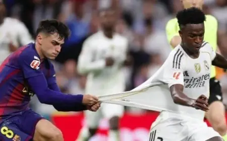 بيدري يكشف عن سرعة فينيسيوس مع ريال مدريد ويقول إنه يركض أسرع منه ثلاث مرات