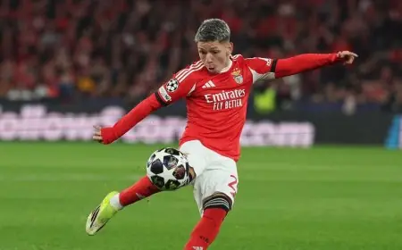 بنفيكا يفشل في استئناف عقوبة بريستياني و”يويفا” يؤكد إيقافه في مواجهة ريال مدريد