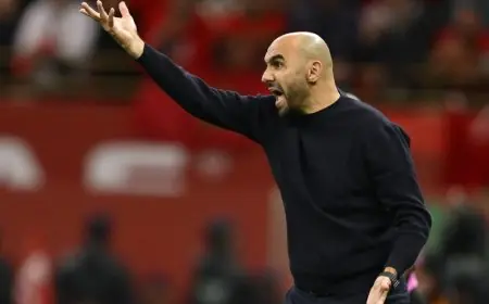 المغرب يختار مدربا محليا ليخلف وليد الركراكي في قيادة المنتخب الوطني