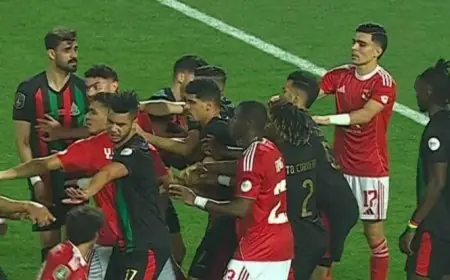 الجيش الملكي يرد بقوة على بيان الكاف حول أحداث مباراة الأهلي في دوري أبطال إفريقيا