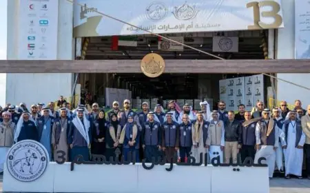 ميناء العريش يستقبل سفينة أم الإمارات محملة بـ7300 طن من المساعدات الإنسانية إلى غزة