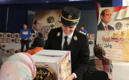 الداخلية تقدم مساعدات غذائية مجانية في المناطق الحضارية الجديدة