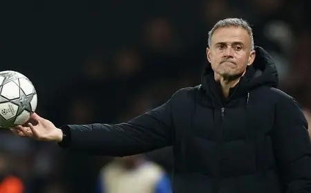 لويس إنريكي يؤكد عزم باريس سان جيرمان على مواجهة أي فريق في دوري أبطال أوروبا