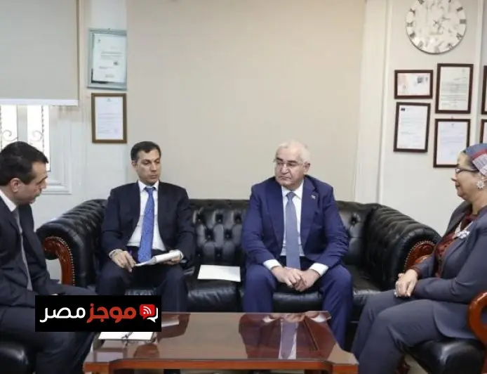 أمل عمار وسفير أذربيجان في القاهرة يستعرضان سبل تعزيز التعاون لتمكين المرأة