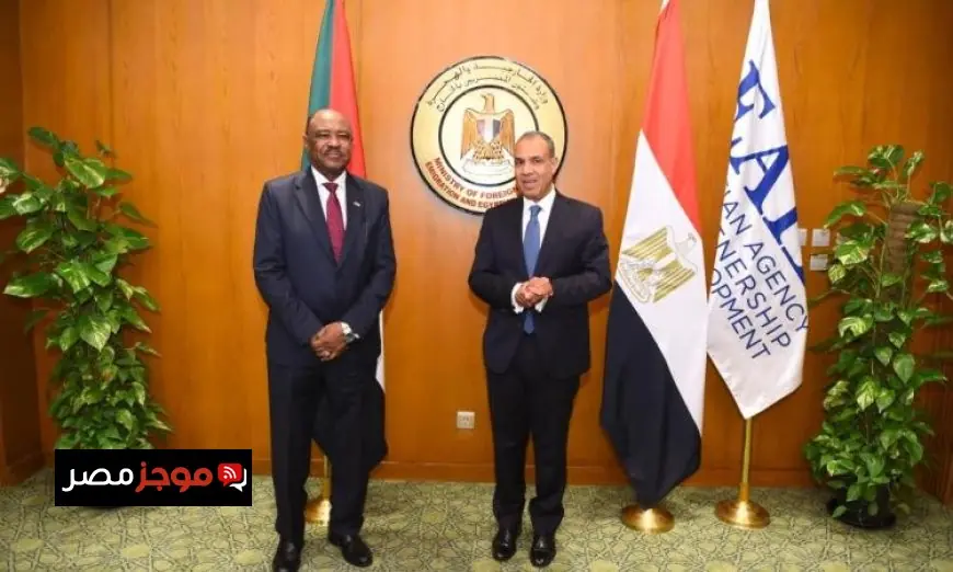 عبد العاطي ونظيره السوداني يقدمان تكريماً للفريق الطبي في القافلة الطبية بالسودان