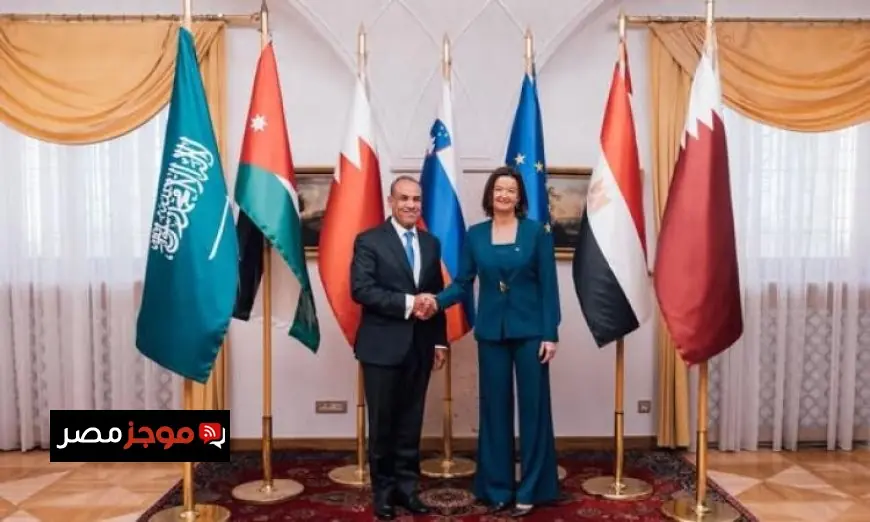 وزير الخارجية يشارك في اجتماع اللجنة الوزارية العربية الإسلامية حول غزة في سلوفنيا