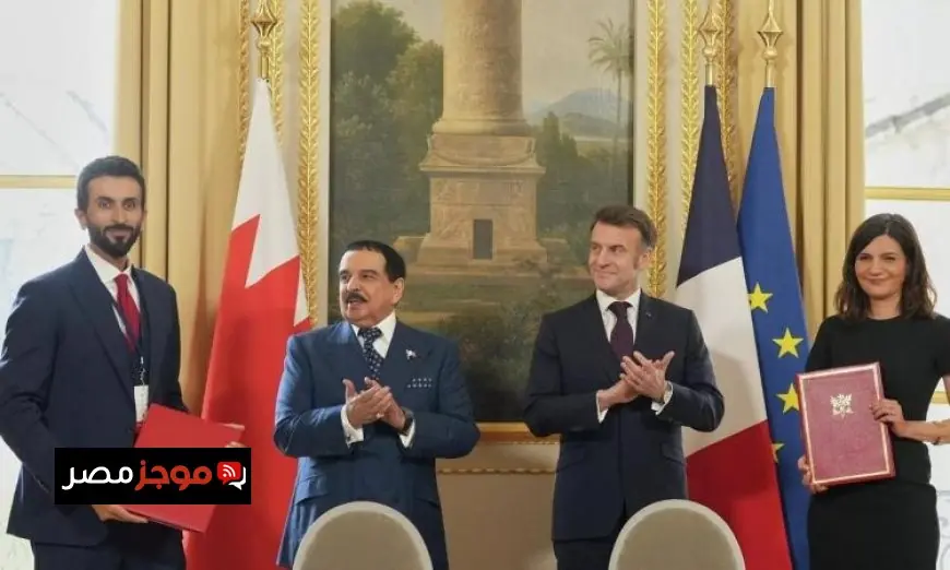 عاهل البحرين والرئيس الفرنسي يتباحثان سبل تعزيز العلاقات الثنائية مصلحة للبلدين