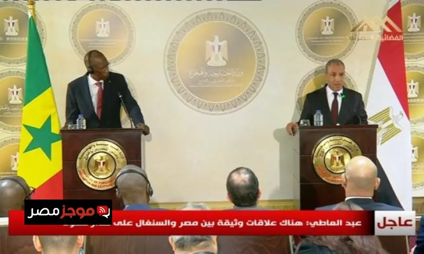 وزير الخارجية يؤكد عمق العلاقات التاريخية بين مصر والسنغال عبر العقود