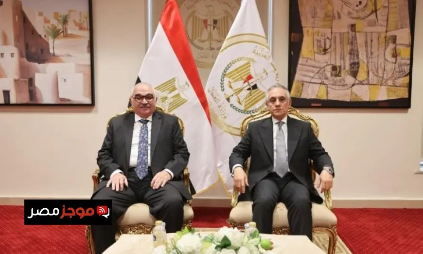 وزير العدل يستقبل رئيس هيئة قضايا الدولة تهنئة بتوليه منصبه الجديد صور