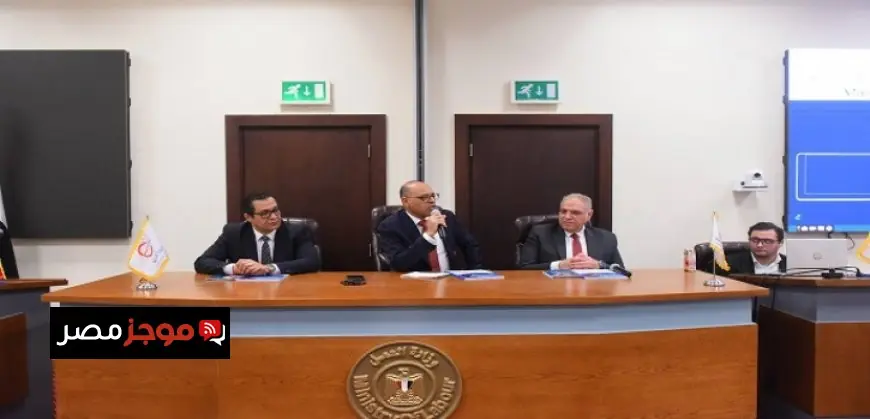 وزير العمل يتباحث مع شركة إبداع إديو لتعزيز بروتوكول التطوير