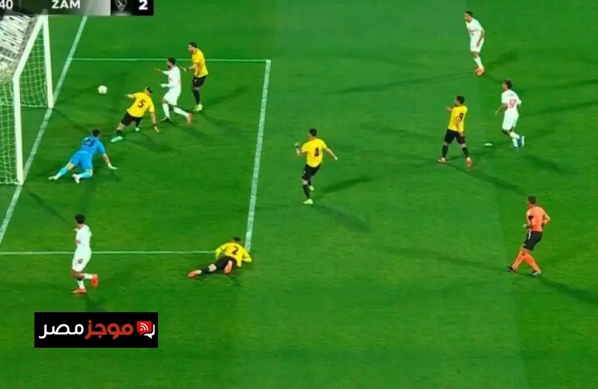 الزمالك يتفوق على كهرباء الإسماعيلية 2-1 في الشوط الأول من الدوري الممتاز فيديو