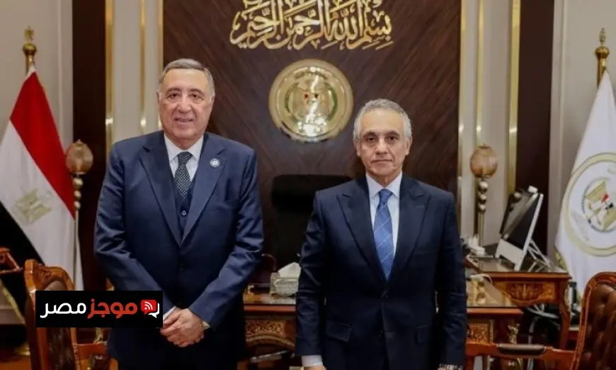 وزير العدل يرحب برئيس المحكمة الدستورية العليا في زيارة رسمية