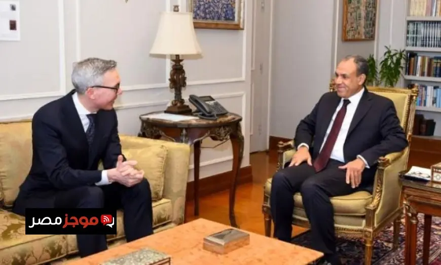 عبد العاطي يناقش فرص التعاون الاقتصادي مع الرئيس التنفيذي لشركة سكاتك النرويجية