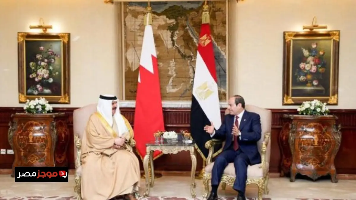 العاهل البحريني يشيد بدعم مصر وتضامنها مع دول مجلس التعاون الخليجية