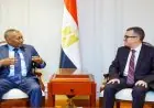 وزير التخطيط والتنمية الاقتصادية يلتقي السفير السوداني لبحث آليات دعم إعادة الإعمار ونقل الخبرات المصرية