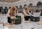 بيت الزكاة والصدقات يوزع 8000 وجبة سحور للزوار في الجامع الأزهر ليلة 27 رمضان