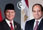 الرئيس السيسي يناقش مع نظيره الإندونيسي الأوضاع الإقليمية في الشرق الأوسط عبر الهاتف