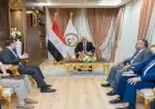 وزير الدولة للإنتاج الحربي يناقش مع السفير البريطاني بالقاهرة فرص الشراكات الاستراتيجية بين الشركات المصرية والبريطانية