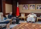 وزير الخارجية البحريني يناقش التطورات الإقليمية مع سفيري بريطانيا وروسيا
