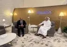 وزير الخارجية يبحث مع نظيره القطري في الدوحة سبل تعزيز جهود الوساطة وتقليل التوترات