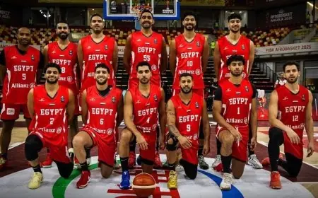 مصر تتحدى أوغندا في ختام تصفيات كأس العالم لكرة السلة في النافذة الثانية