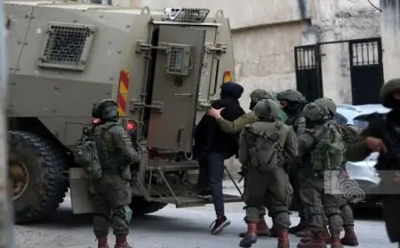 قوات الاحتلال الإسرائيلي تنفذ عمليات اعتقال واسعة في مدن فلسطينية متعددة