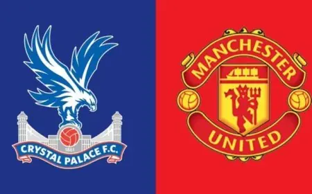 تابع البث المباشر لمباراة مانشستر يونايتد ضد كريستال بالاس في الدوري الإنجليزي الممتاز