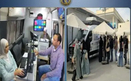 الأحوال المدنية تعزز خدماتها بإرسال قوافل مجهزة فنيا إلى 9 محافظات لدعم المواطنين