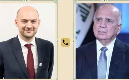 فؤاد حسين يحث الدول الأوروبية على اتخاذ إجراءات لوقف الحرب والحد من التوترات