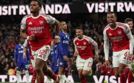 آرسنال يحقق انتصارًا على تشيلسي ويستعرض مباريات الدوري الإنجليزي المتبقية