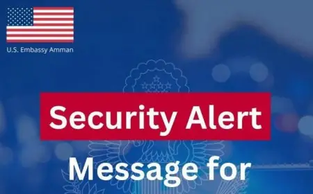 تحذير السفارة الأمريكية في الأردن من خطر استهداف مقرها في عمان