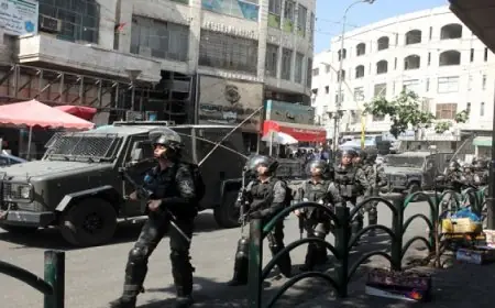 اعتقال 13 فلسطينيا في الخليل على يد قوات الاحتلال الإسرائيلي جنوب الضفة الغربية