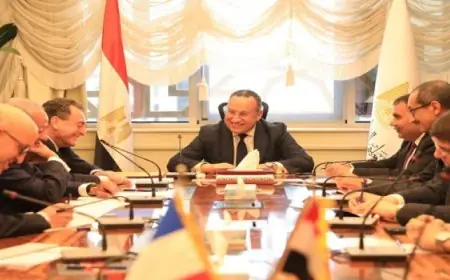 وزير التعليم العالي والسفير الفرنسي يتناولان مستجدات إنشاء الحرم الجامعي الجديد للجامعة الفرنسية في مصر