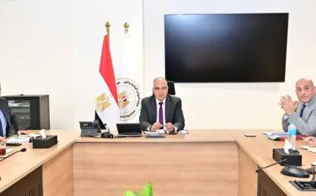 وزير الري يؤكد أهمية الإسراع في استلام محطات الرفع بعد الانتهاء من اختبارات التشغيل