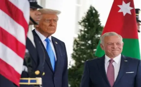 الملك عبد الله يؤكد للرئيس الأمريكي رفض الأردن للاعتداءات الإيرانية