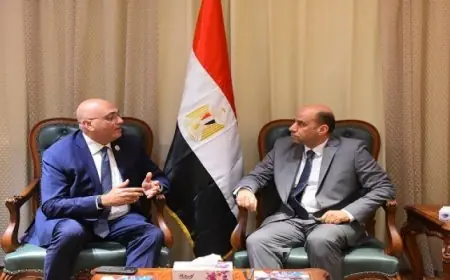 وزير العمل يناقش مع الرئيس التنفيذي لتطوير المشروعات الصغيرة والمتوسطة تعزيز الشراكات والابتكار