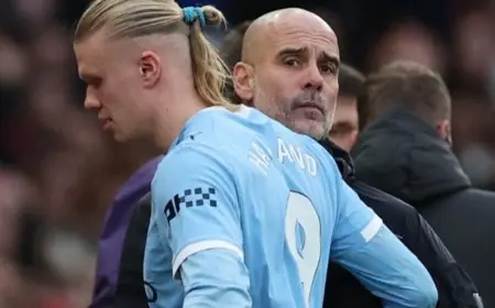 تشكيلة مانشستر سيتي المنتظرة أمام نوتنغهام وسط شكوك حول جاهزية هالاند