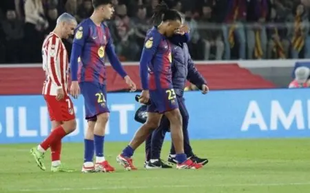 إصابة كوندي وبالدي تفاجئ برشلونة وتزيد من معاناته بعد خسارته أمام أتليتكو مدريد