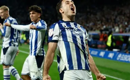 ريال سوسيداد يتأهل إلى نهائي كأس ملك إسبانيا بعد الفوز على أتلتيك بلباو